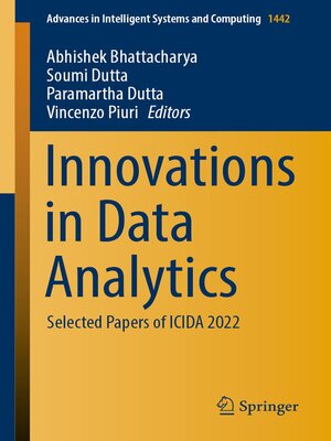 cover image of Innovations in Data Analytics